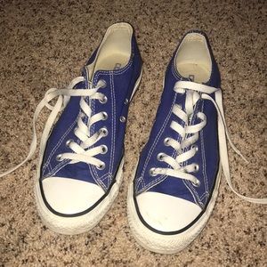 Blue Converse W Size 10